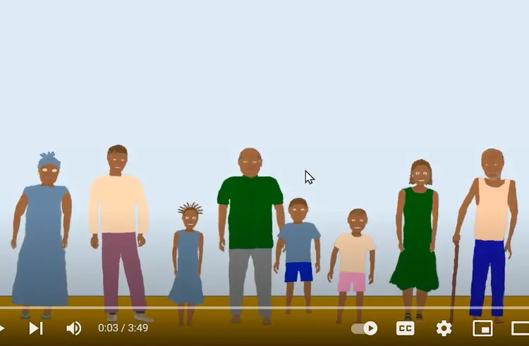 Screenshot for Degraaf YouTube video "The Languages We Speak"