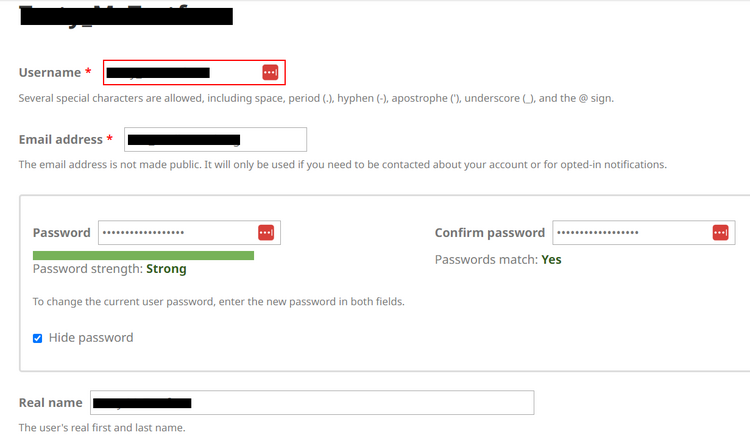 Change Password