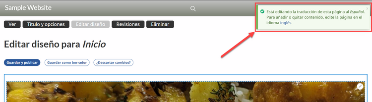 Edit Popup Message