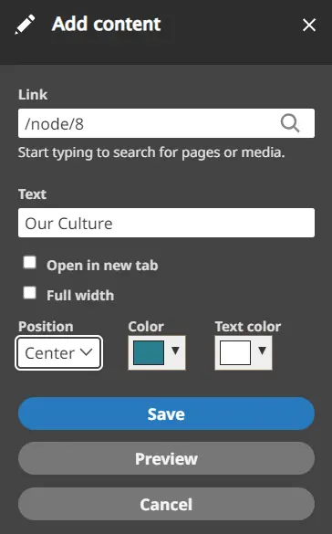 Button Settings - Full