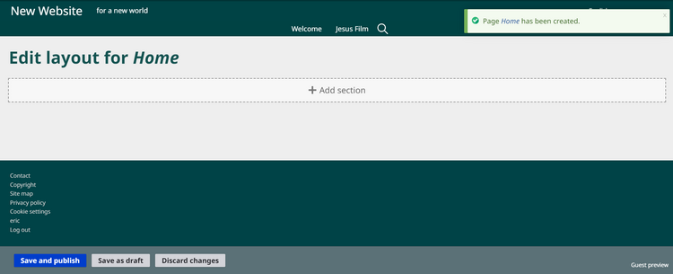 Layout Editor