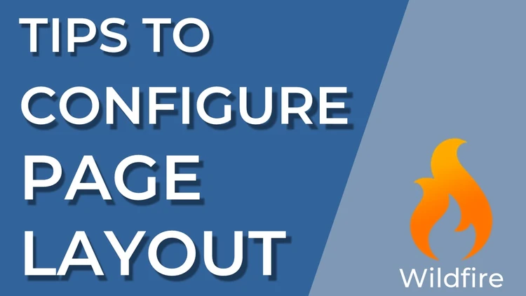 Configure Page Layout