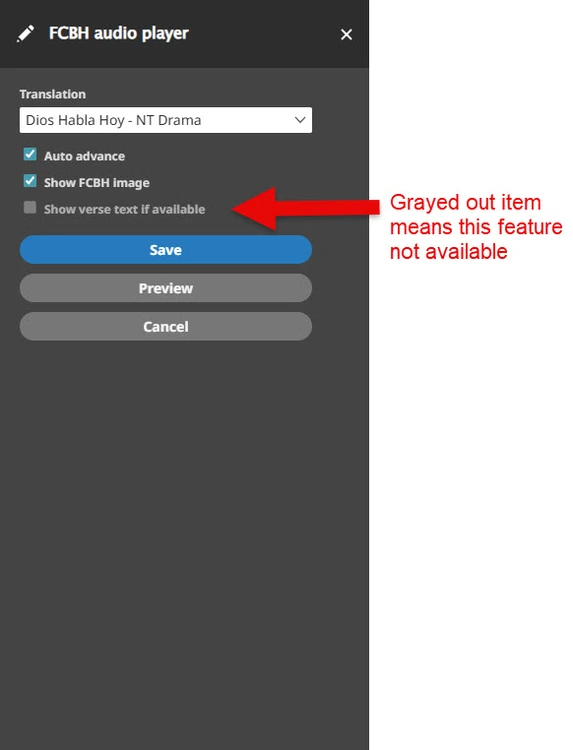 FCBH No Text Available